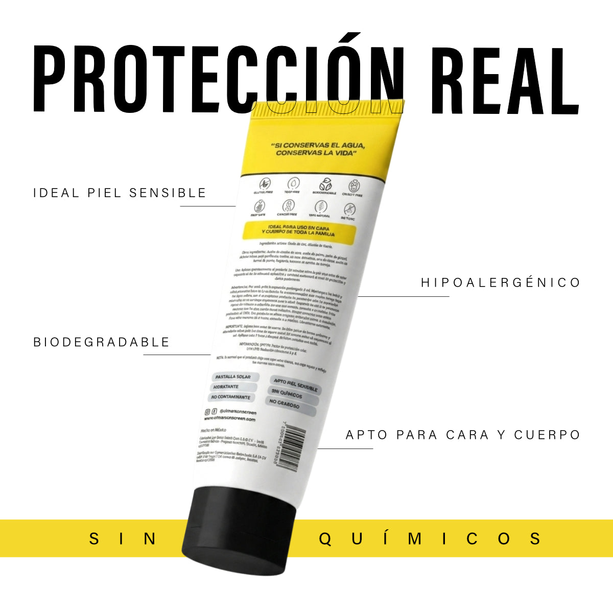 Ulmar Protector Solar Mineral FPS50 250ml