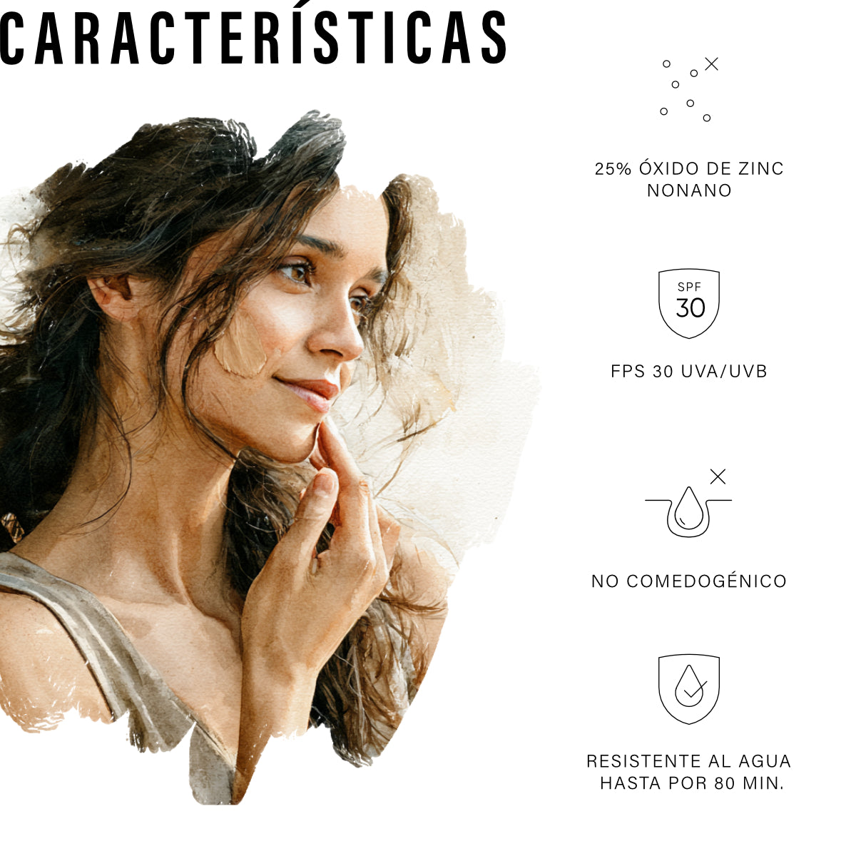 Ulmar Barra Protector Solar Facial Mineral FPS50 Obscuro 20g
