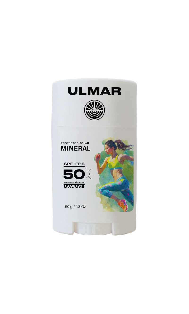 Ulmar Barra Protector Solar Mineral FPS50 Alta Resistencia 50g