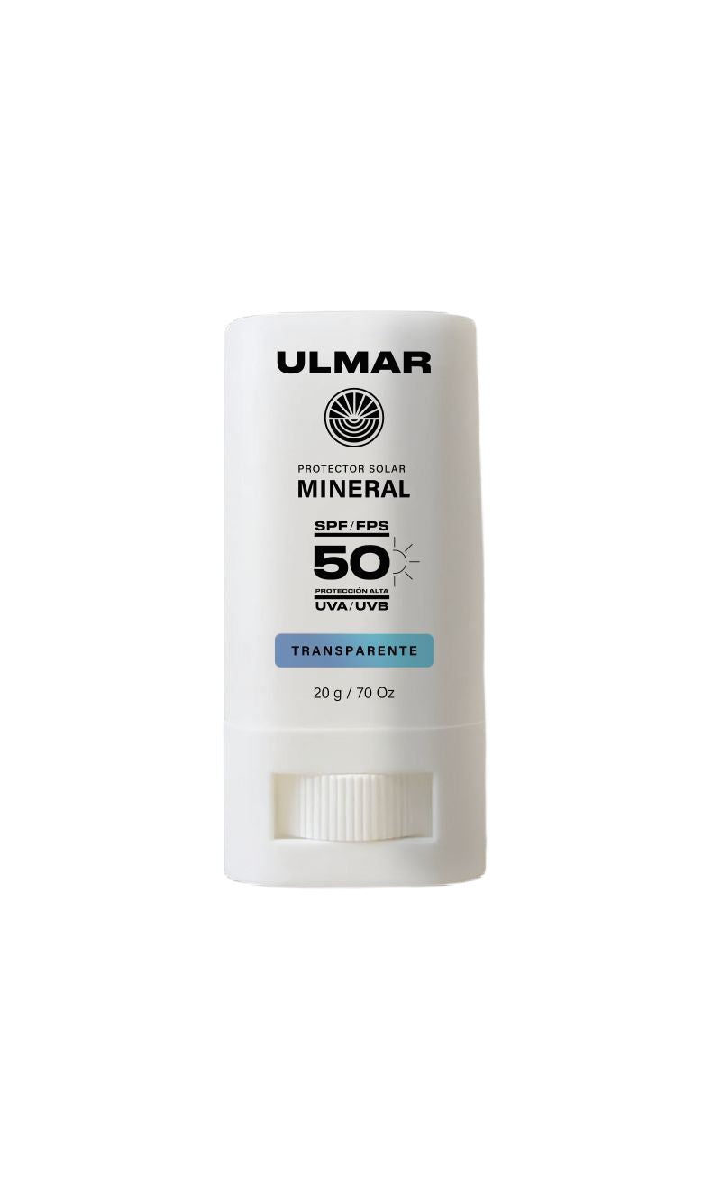 Ulmar Barra Protector Solar Facial Mineral FPS50 Invisible 20g
