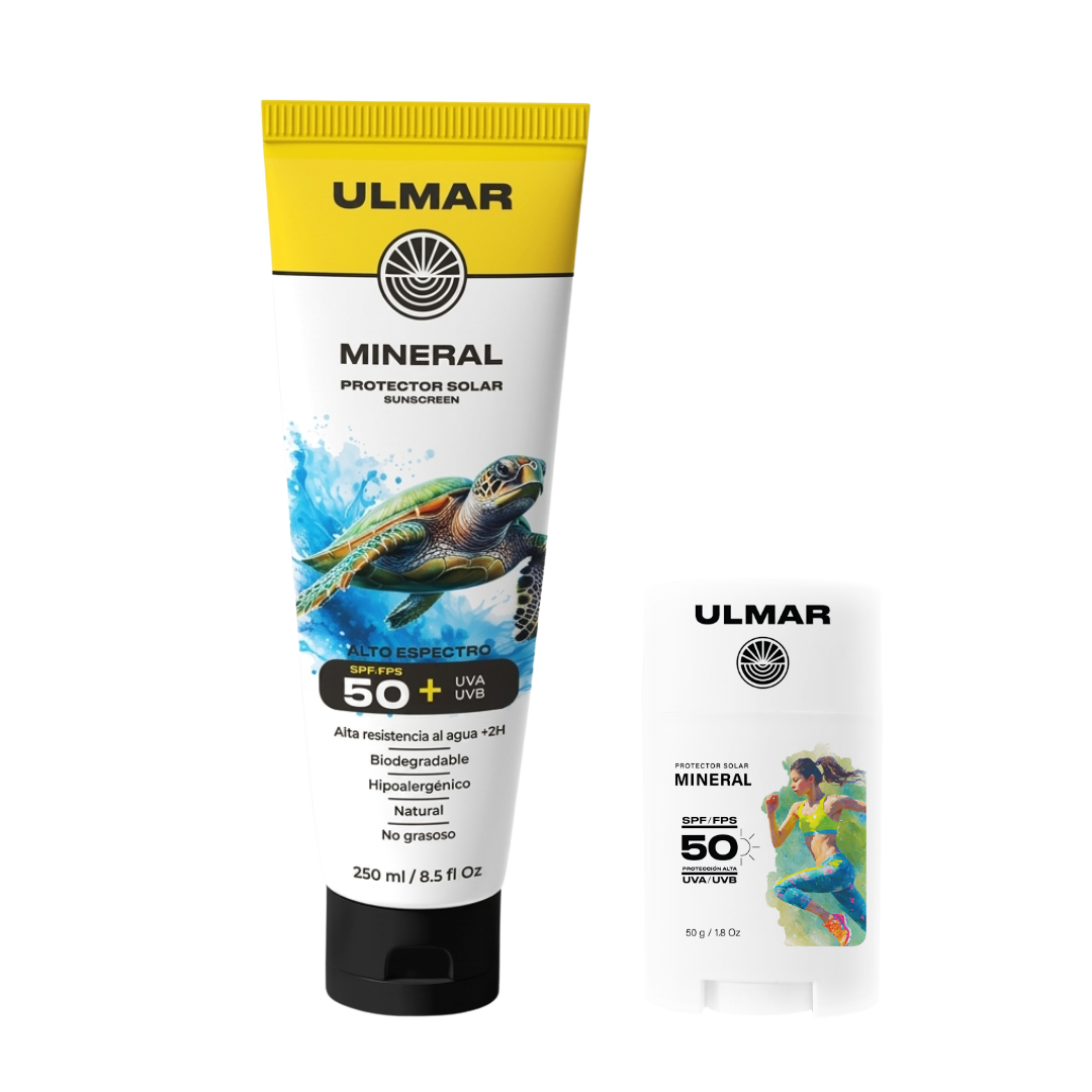 Kit Protector Solar Corporal 250 ml + Barra Alta Resistencia 50 g