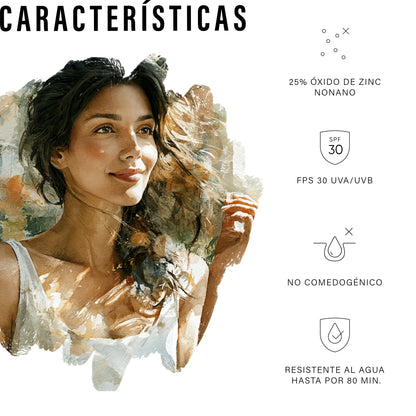 Ulmar Barra Protector Solar Facial Mineral FPS30 Claro 20g
