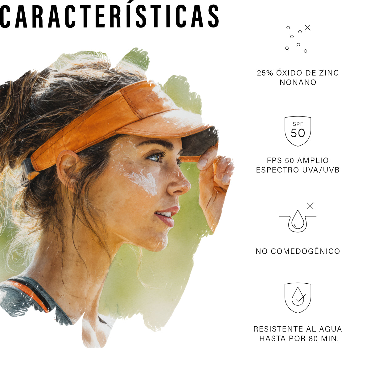 Ulmar Barra Protector Solar Facial Mineral FPS50 Invisible 20g