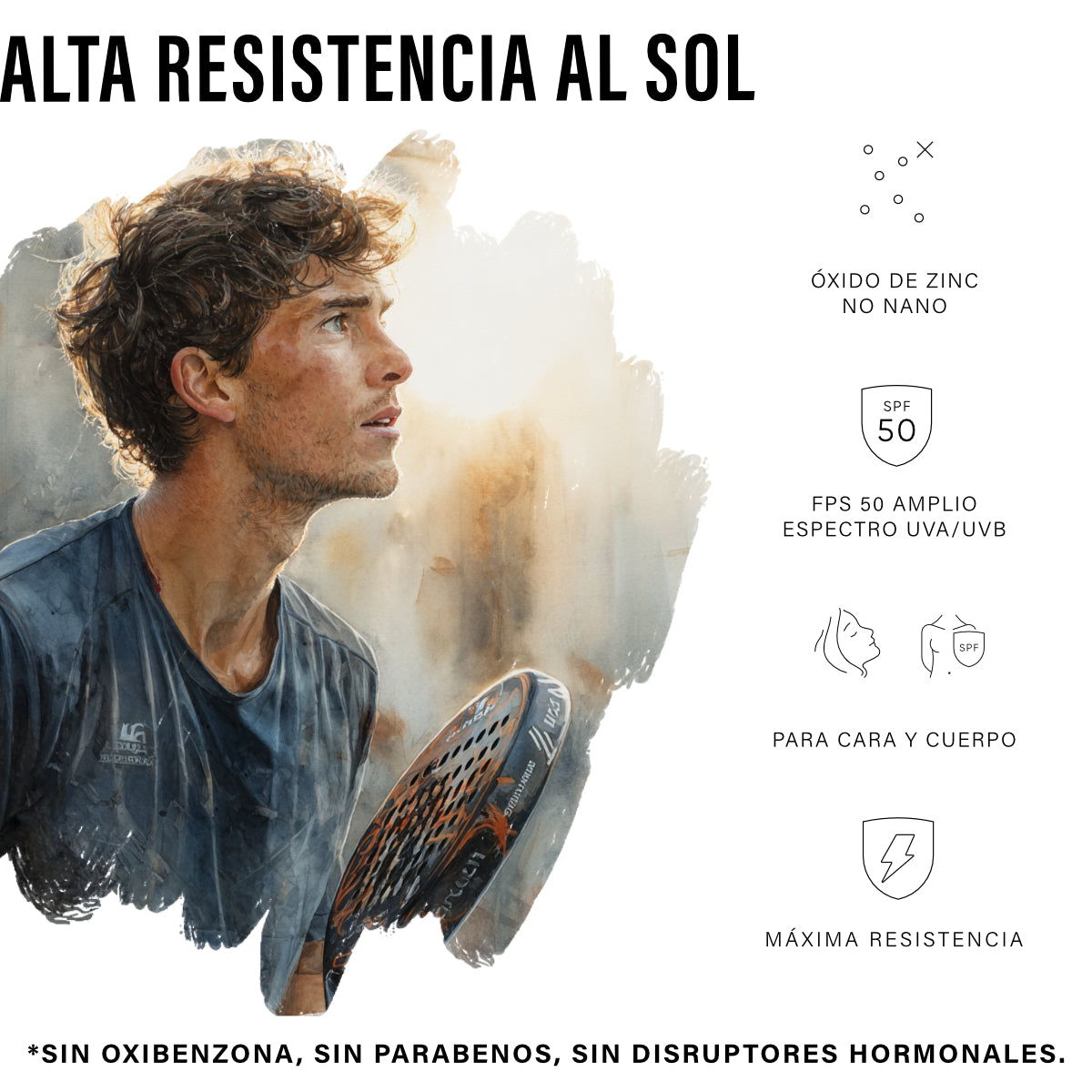 Ulmar Bálsamo Protector Solar Mineral Alta Resistencia FPS50 60g