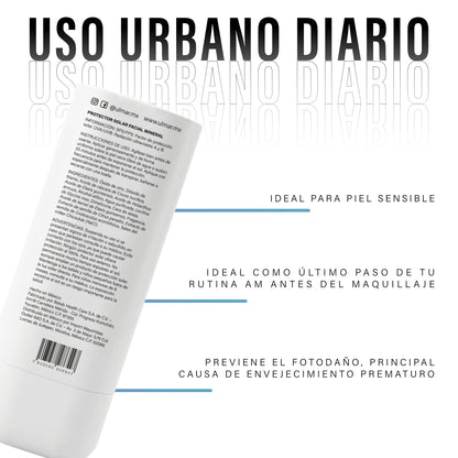 Ulmar Protector Solar Facial Mineral FPS50 30ml Invisible
