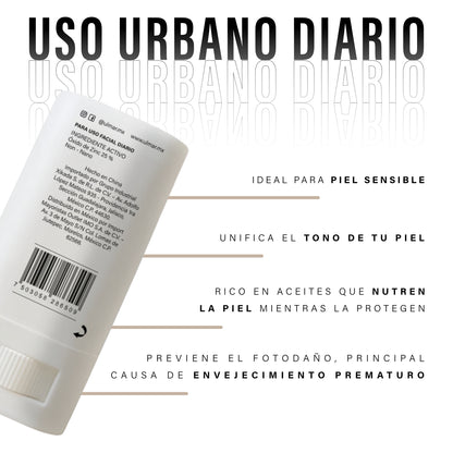Ulmar Barra Protector Solar Facial Mineral FPS30 Claro 20g
