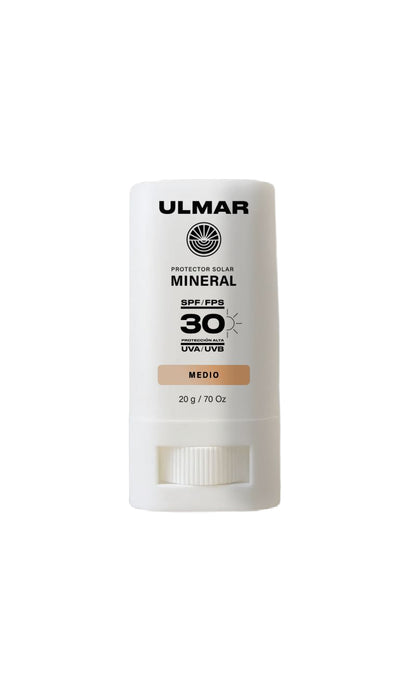 Ulmar Barra Protector Solar Facial Mineral FPS30 Medio 20g