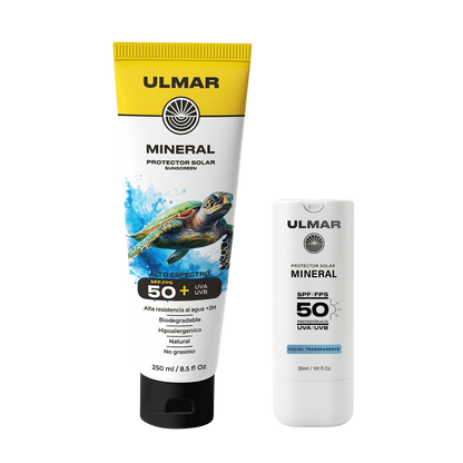 Kit Protector Solar Corporal 250 ml + Facial Invisible 30 ml