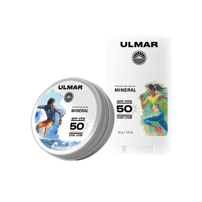 Kit Protector Solar Barra Alta Resistencia 50G + Balsamo Alta Resistencia 60G